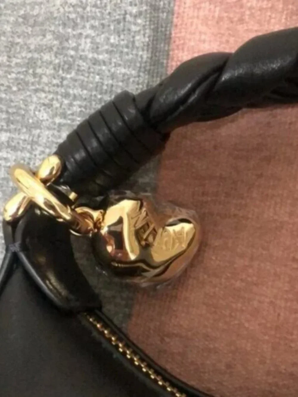 AUPEN NIRVANA Luxe Calfskin Bag + Gold-Tone Highlights